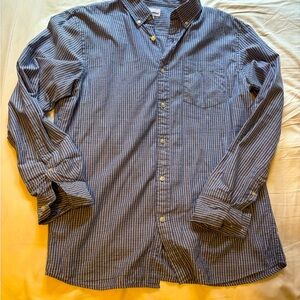 🚨2 for $12🚨Men's Striped Blue Shirt